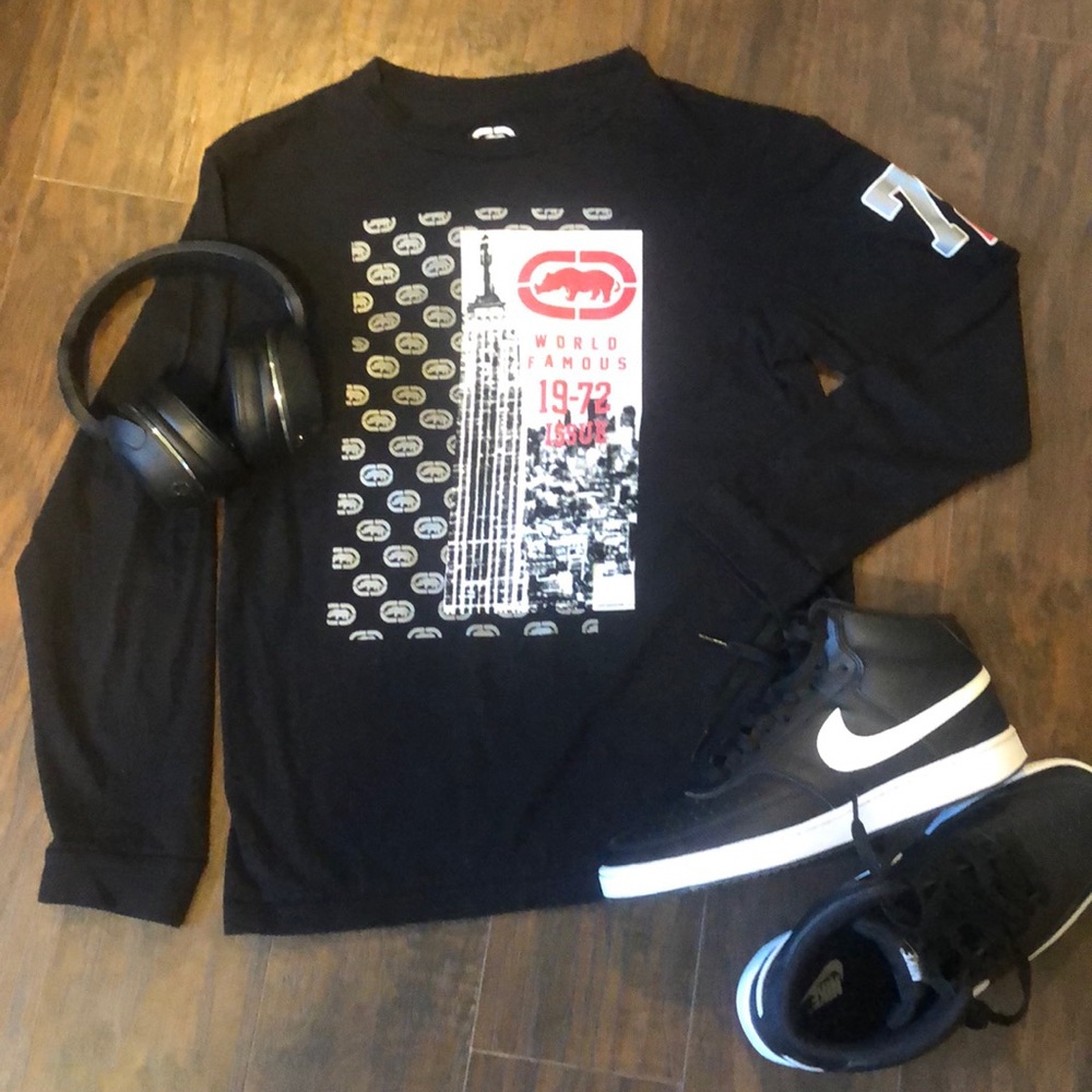 Ecko black long sleeve shirt